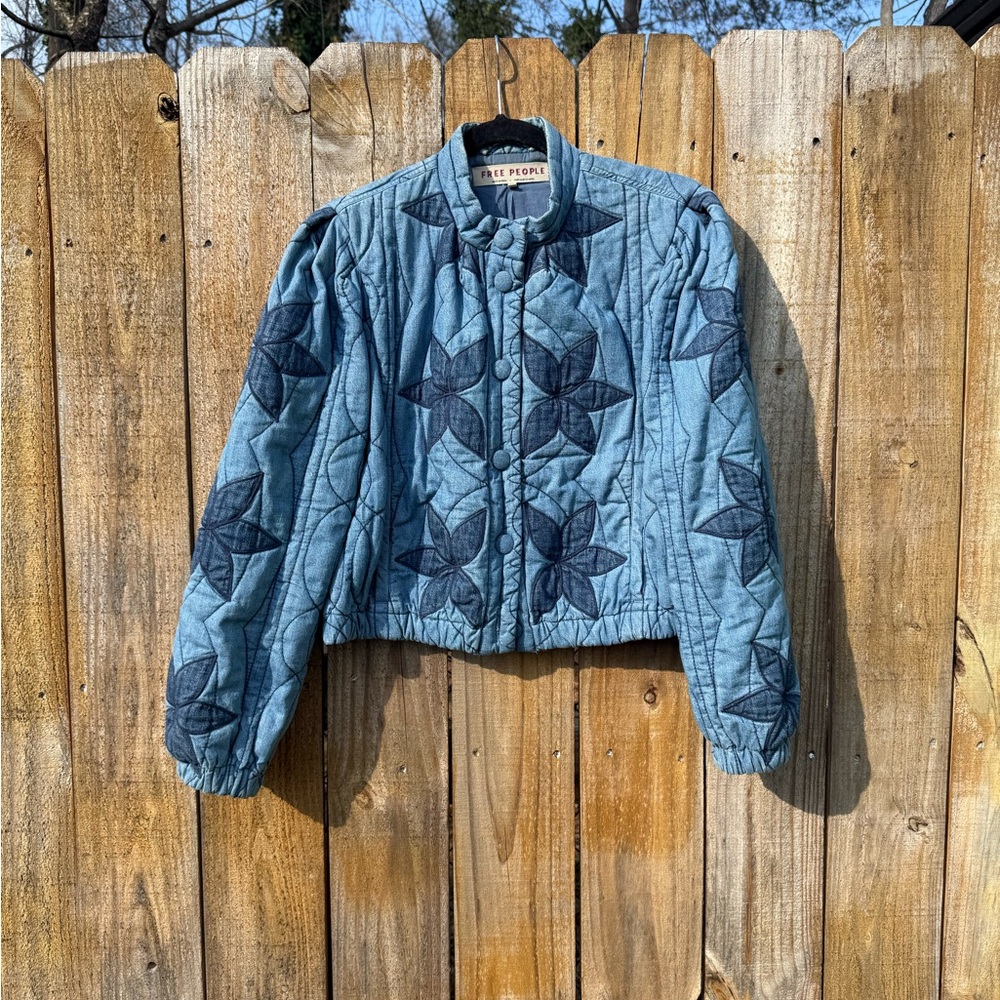 Free People Quilted Quinn Coat